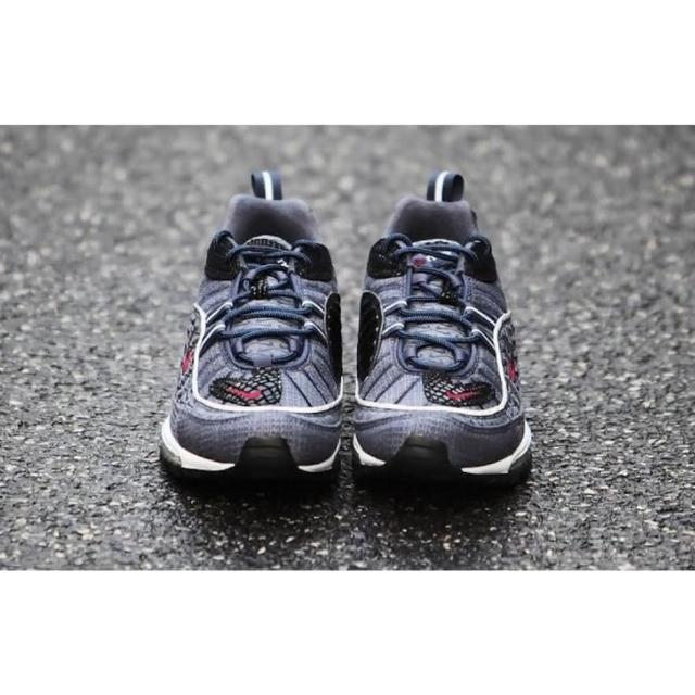 air max 98 thunder blue on feet