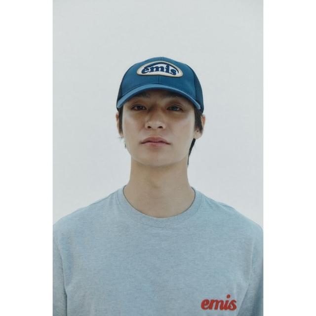 ◆EMIS◆ WAPPEN MESH BALL CAPBLUE m1037_1334860 WAPPEN MESH BALL CAP-BLUE - EMIS