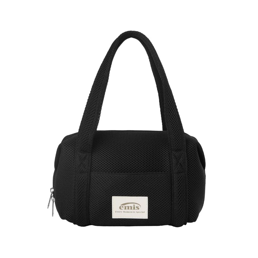 【EMIS】NYLON SHIRRING POCKET DUFFLE BAG 3COLOR EMIS NYLON SHIRRING POCKET DUFFLE BAG