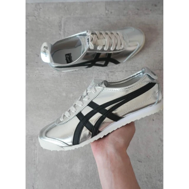 Onitsuka Tiger】日本Onitsuka Tiger MEXICO 66 鬼塚虎銀色黑線