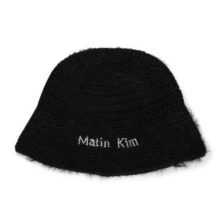 帽子 MATIN KIM LOGO HAIRY KNIT <No.073> MATIN KIM LOGO HAIRY KNIT <No.073> - メルカリ