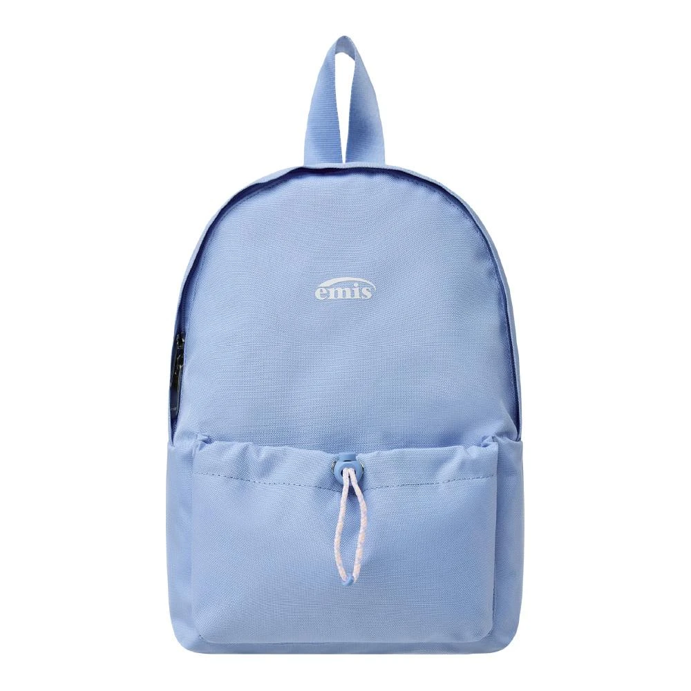 emis】韓國emis SHIRRING BACKPACK 皺褶感後背包藍色BLUE