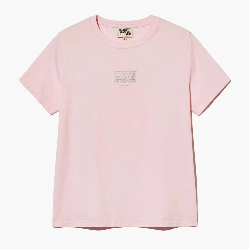 ★Marithe + Francois Girbaud★ W HEART WAPPEN CROP RINGER TE MARITHE FRANCOIS GIRBAUD】預購韓國MARITHE W HEART WAPPEN