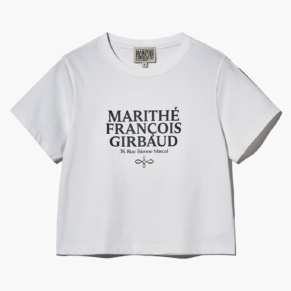 ★Marithe + Francois Girbaud★ AEROCOOL ANCHOR GRAPHIC TEE w AEROCOOL ANCHOR GRAPHIC TEE white - MARITHÉ+FRANҪOIS GIRBAUD