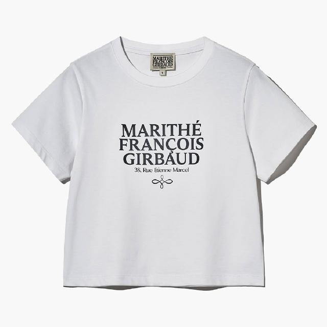 ★Marithe + Francois Girbaud★ AEROCOOL CLASSIC LOGO TEE whi AEROCOOL CLASSIC LOGO TEE white - MARITHÉ+FRANҪOIS GIRBAUD
