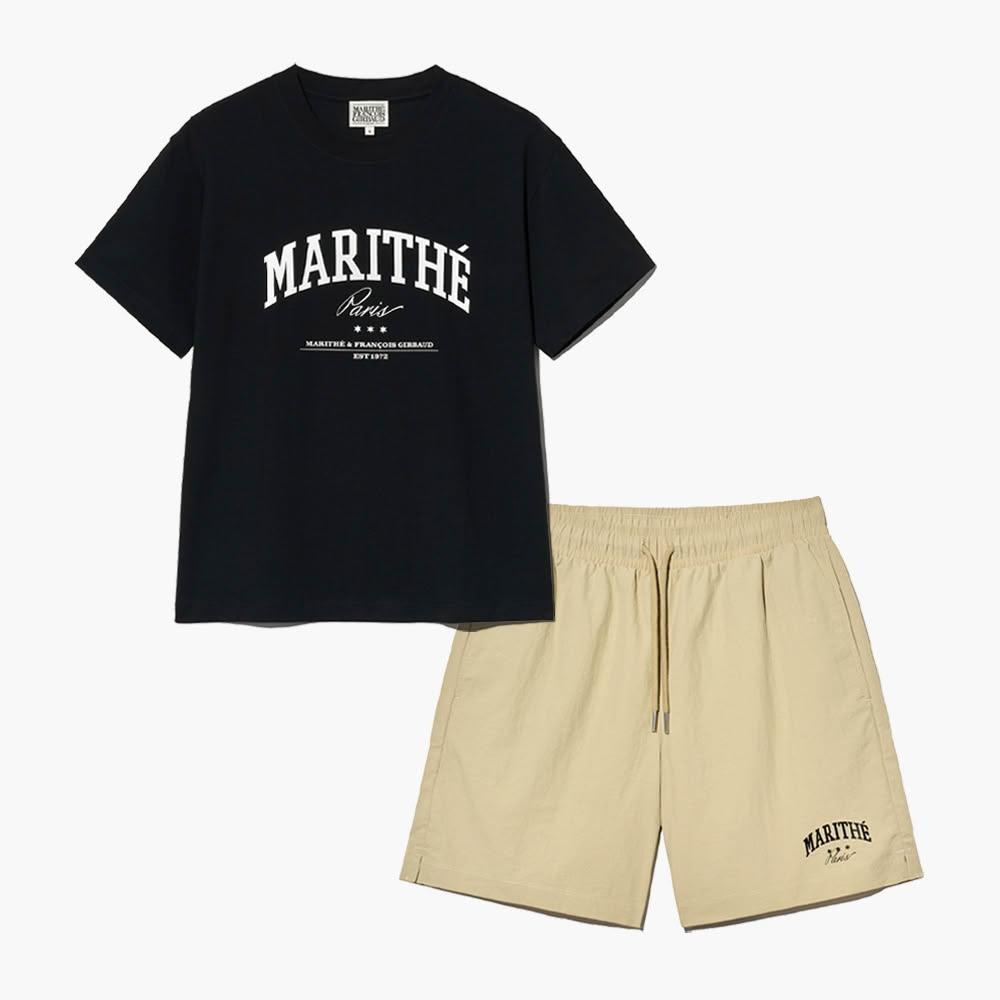 MARITHE FRANCOIS GIRBAUD】預購韓國MARITHE VARSITY GRAPHIC