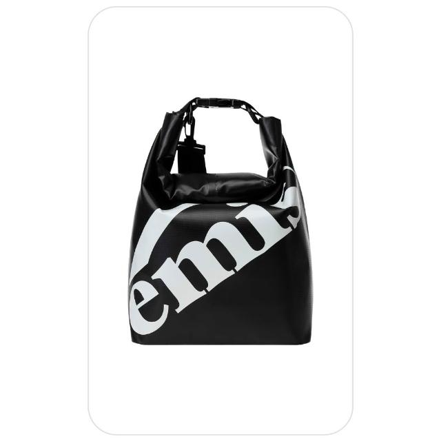 emis】預購韓國emis SWIM SLING BAG 防水機能捲口斜背包黑色BLACK