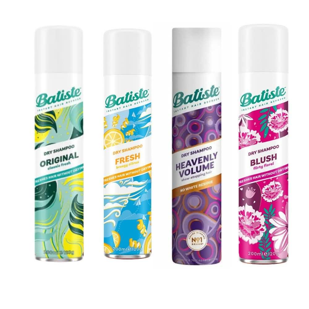 【Batiste 芭緹絲】英國Batiste 乾洗髮噴劑 200ml 乾洗髮 (多種款式可選)