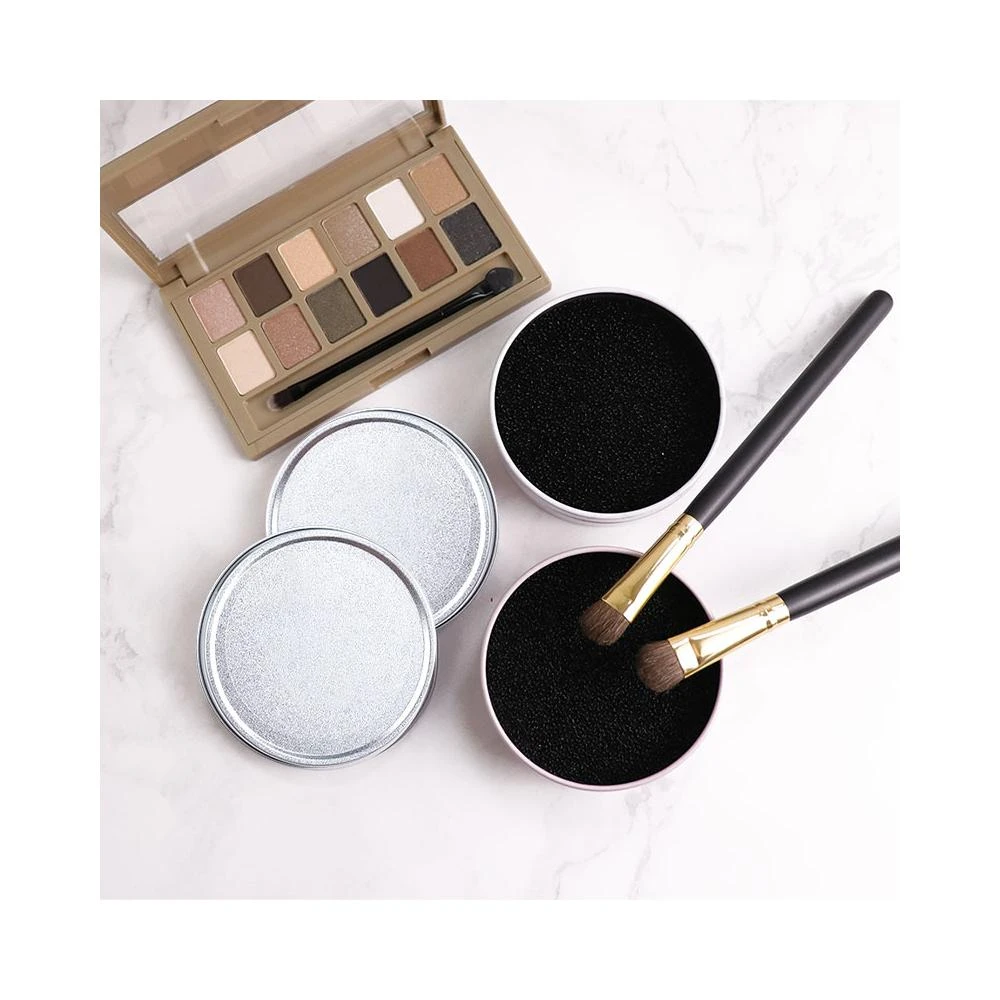 【JOEKI】化妝刷清潔盒 刷具清潔 眼影刷清潔 可重複使用 彩妝刷具清潔 美妝用具 MZ0005