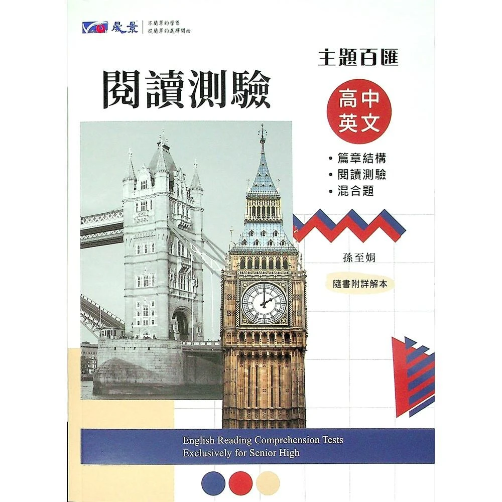 晟景-主題百匯 高中英文 閱讀測驗(高中英文綜合測驗)