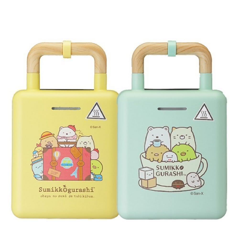 【AIRMATE 艾美特】多功能熱壓吐司點心機 角落小夥伴款 KTF6001方格子鬆餅烤盤