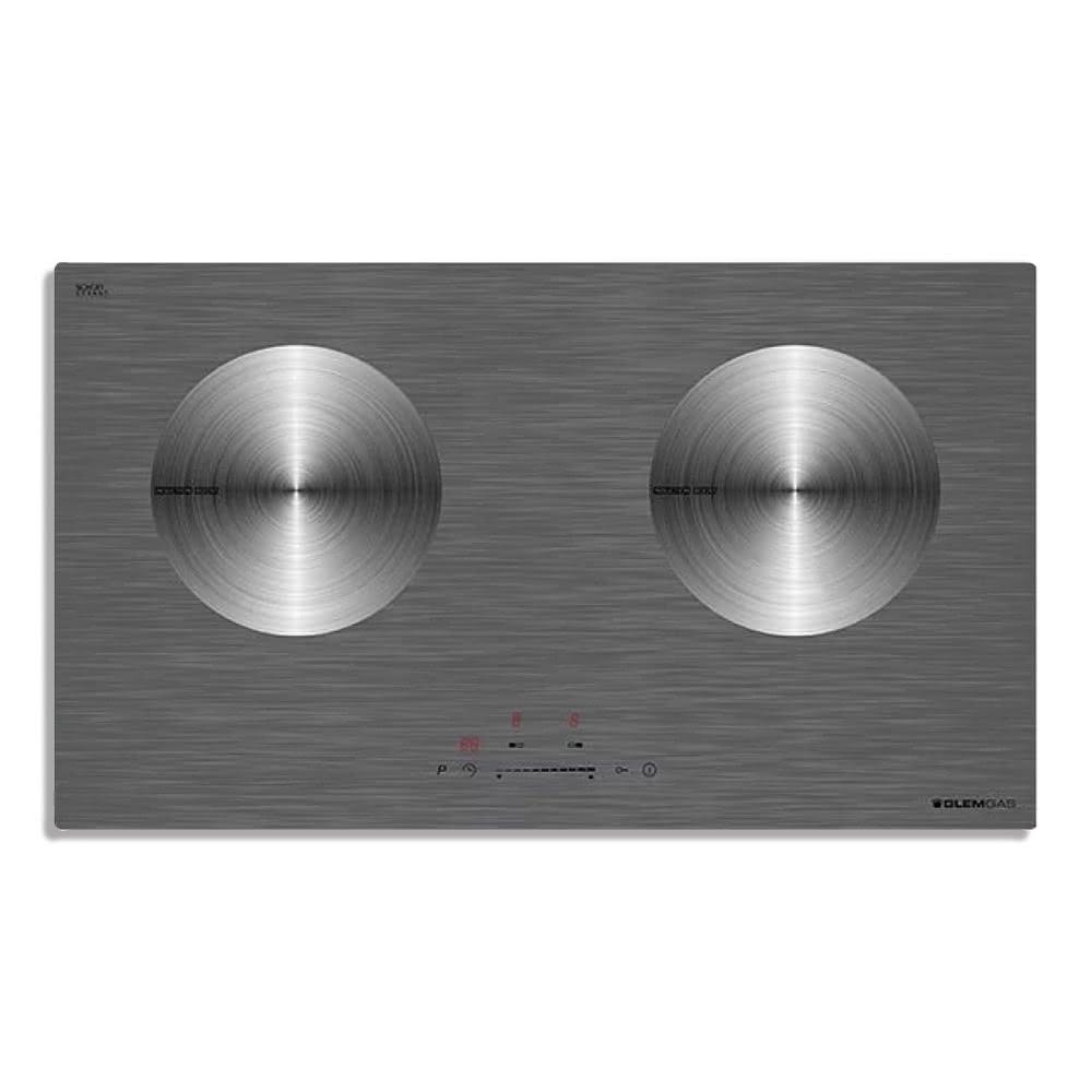 Glem Gas GIH340A-S 雙口 IH 電陶爐，採用電動觸控式點火設計，操作簡便安全。適合現代廚房使用，提供高效加熱效能，具備1年保固，完美結合歐洲工藝與實用性，是您烹飪的好夥伴。