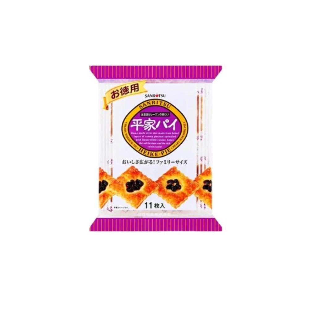 【三立製果】日本 三立製菓 三立 平家 葡萄派 葡萄乾 餅乾
