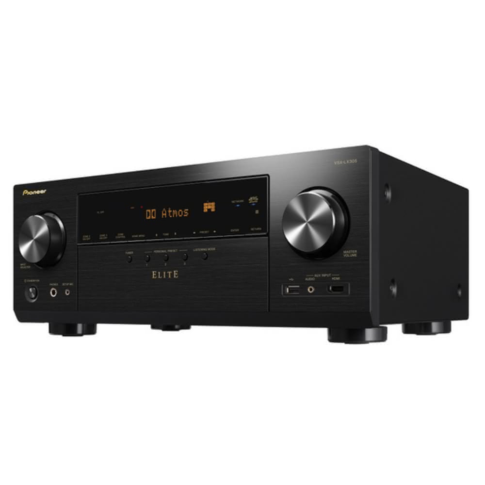 【Pioneer 先鋒】VSX-LX305 9.2環繞劇院擴大機(公司貨 贈送 8K HDMI線)