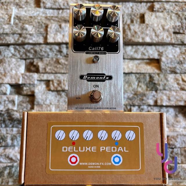 Demonfx 〔 CALL76 Bass Compressor 〕 效果器電貝斯壓縮公司貨