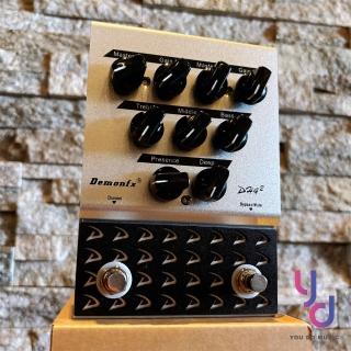 【新品】Demonfx DH4-2 Demonfx DH4-2 Preamp and Overdrive Dual Channel with Deep and