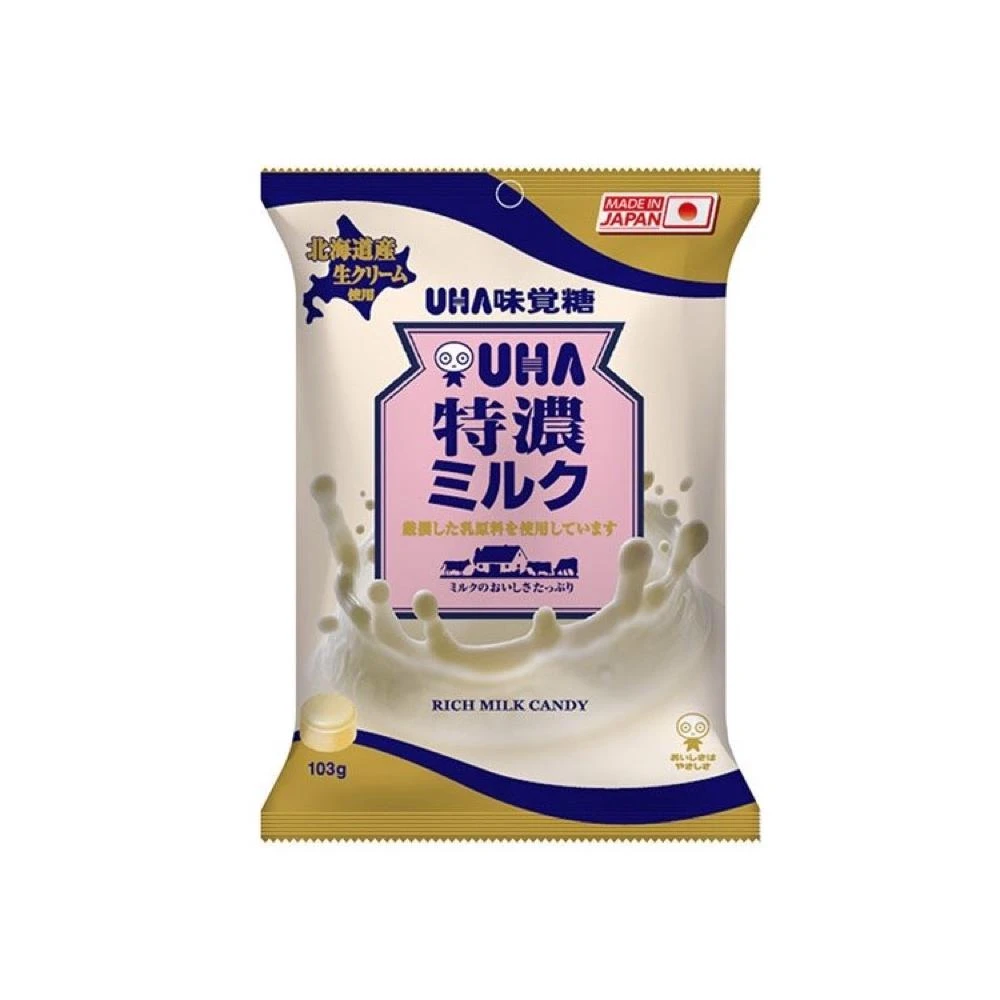 【UHA 味覺糖】日本 UHA味覺糖 特濃牛奶糖 新包裝 220g/大包