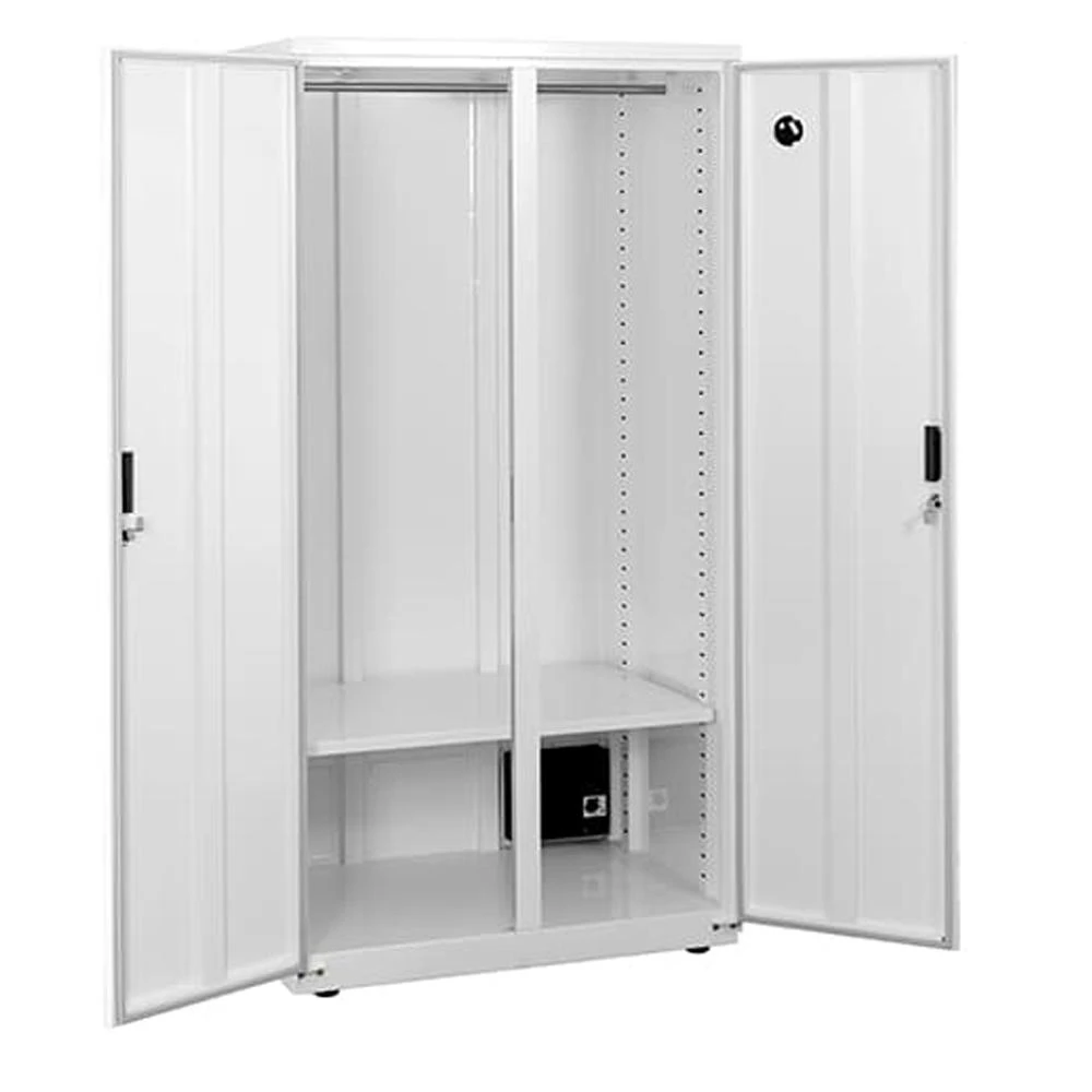 【收藏家】957公升對開式衣鞋包專用防潮衣櫃 AHD-1500MW(鋼製門板/經典加大主機/可拆掛衣桿/防潮箱)
