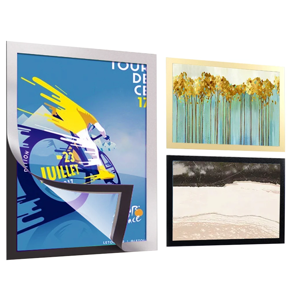 PVC磁性相框-A6(畫框 展示框 展示牌 展示貼 廣告牌 公告欄 海報框 獎狀 裱框 牆面裝飾)