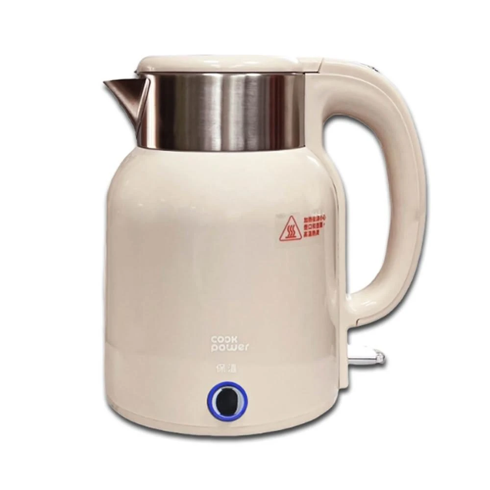 【CookPower 鍋寶】1.7L保溫雙層防燙快煮壺(KT-4170)