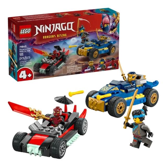 LEGO 樂高】71840 旋風忍者羅格和錐克斯的賽車大對決Rogue vs