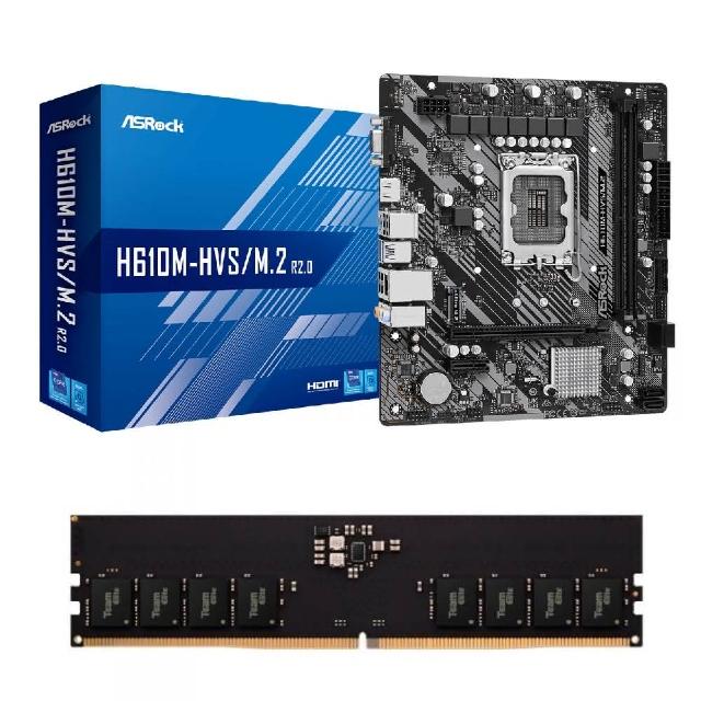 マザーボード ASRock H610M-HVS/M.2R2 DDR4 3200 32GB ASRock H610M-HVS/M.2R2 DDR4 3200 32GB