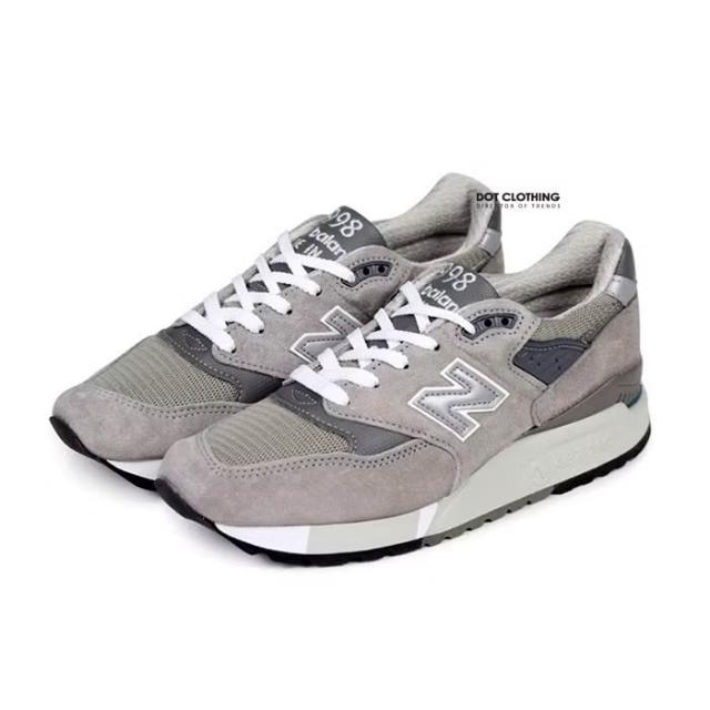 NEW BALANCE】DOT聚點New Balance 998 元祖灰美製麂皮W998G made