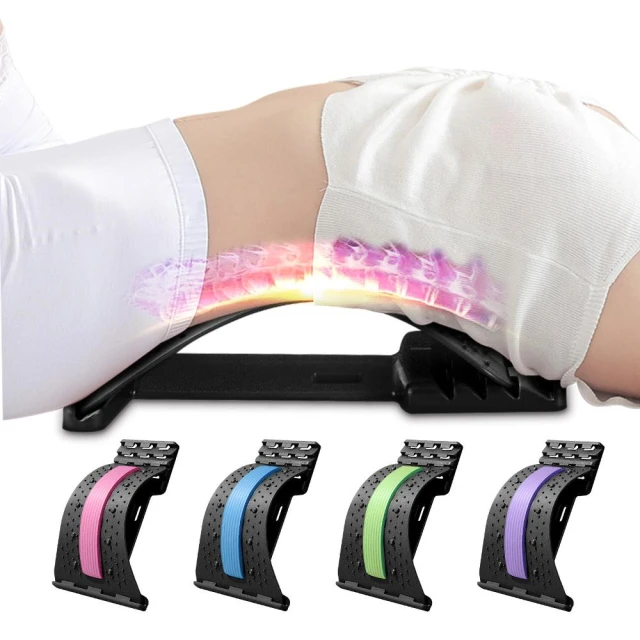 理享家 脊椎矯正器 腰椎拉伸器 第三代(磁石+針灸) 腰部牽引器 背部牽引帶 拉筋板伸展舒緩