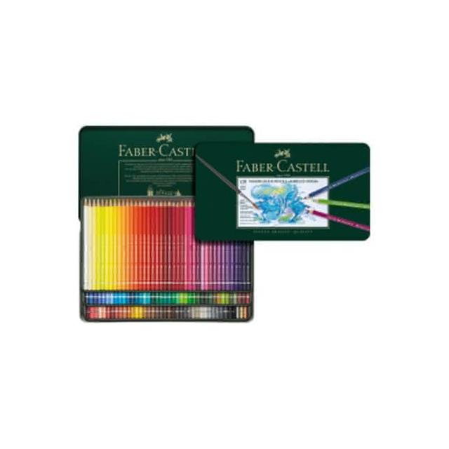 Faber-Castell】輝柏Faber- Castell 專家級120色水彩色鉛筆/鐵盒裝