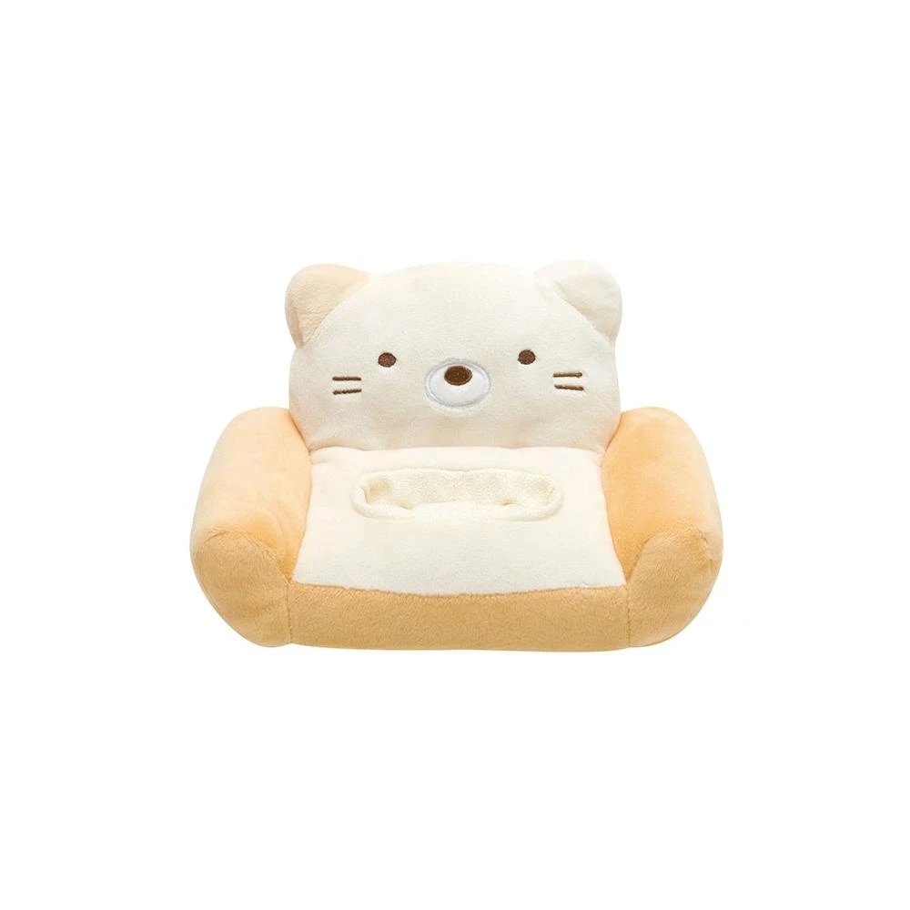 【San-X】角落生物 貓咪沙發玩偶 擺飾 手機座 角落小夥伴 日本正版 該該貝比日本精品