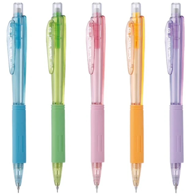 【Pentel 飛龍】飛龍PENTEL AL405 三角自動鉛筆 WOW! 0.5mm 三角自動鉛筆