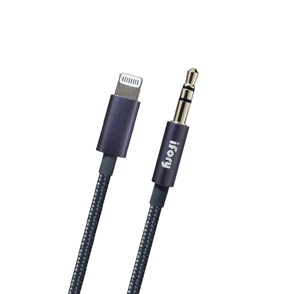 iFory MFi 原廠認證 音源線 Lightning to 3.5mm 轉接線 Apple 蘋果 iPhone 14