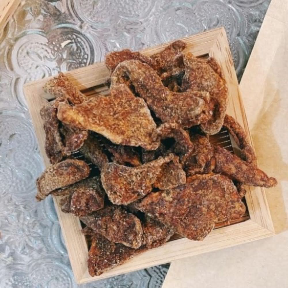 【陳家糧舍】黑糖薑片 辛辣順口 天然竹薑 薑片 乾薑片 台灣竹薑 零食 黑糖薑(薑片)