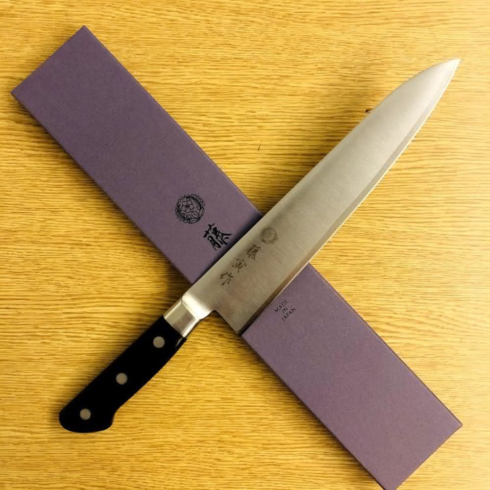 藤次郎 藤寅作 DP鋼 ツバ付 牛刀 24cm FU-809 牛刀 240mm 包丁 万能