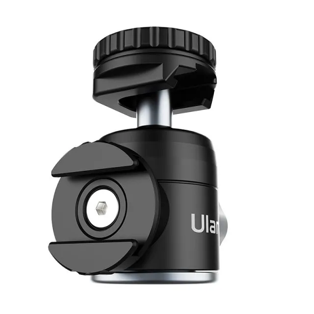 【Ulanzi 優籃子】ulanzi UUrig U-60 雙冷靴迷你雲台 金屬雲台 360度全景球型雲台 相機雲台 Vlog 運動相機