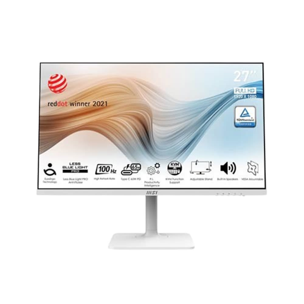 【MSI 微星】MSI微星 27型 Modern MD272XPW 美型商務螢幕
