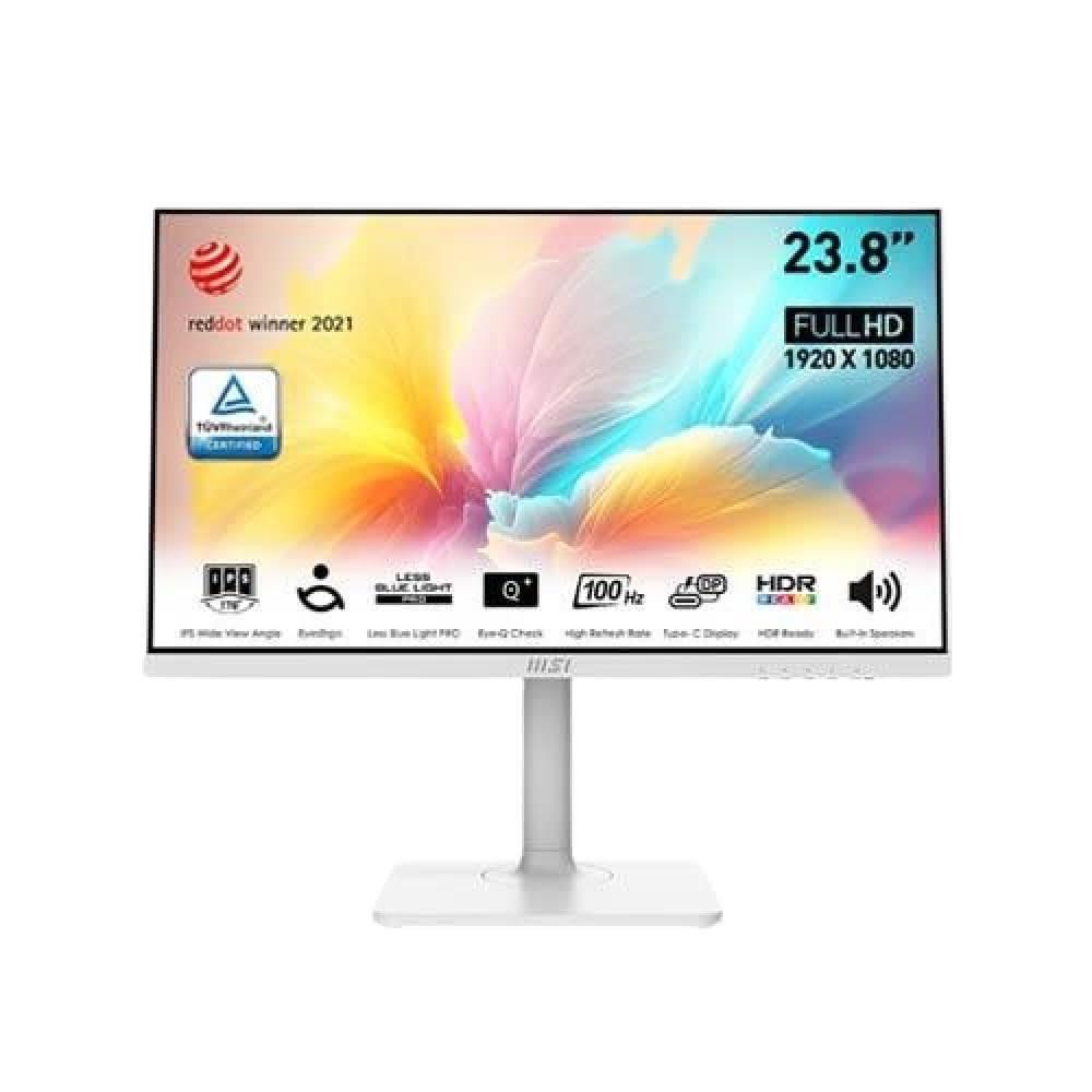 【MSI 微星】24型 Modern MD2412PW 美型商務螢幕IPS 面版