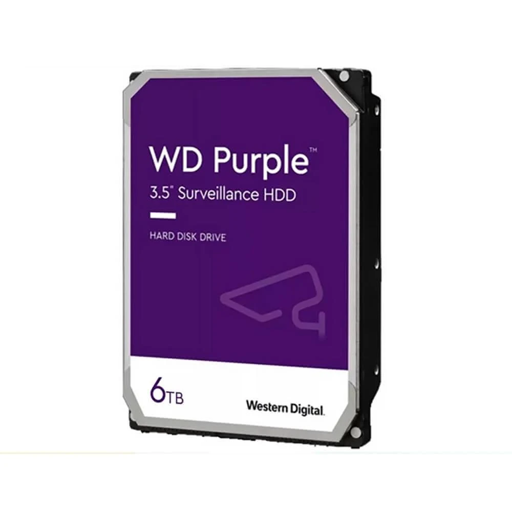 【WD 威騰】紫標 6TB 3.5吋監控碟(AV影音監控)