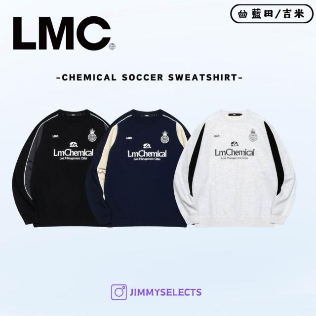 [ LMC ]★25SS★韓国人気★CHEMICAL SOCCER SWEATSHIRT LMC】藍田吉米- 韓國代購LMC CHEMICAL SOCCER SWEATSHIRT 長袖