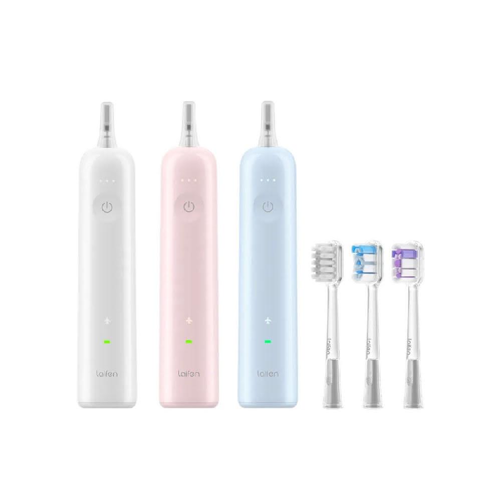 【Laifen 徠芬】WAVE 掃震電動牙刷 貝氏牙刷/IPX7防水/磁吸充電/德國萊因TÜV認證