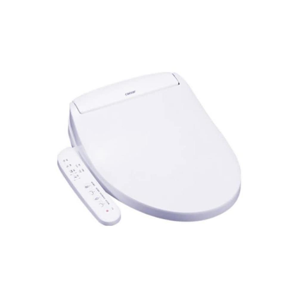 CAESAR凱撒衛浴 TAF160 免治馬桶座,採用瞬熱式加熱技術,提供即時溫水清洗體驗,讓您享受衛生舒適的生活。適合110V電壓使用,功率1225W,電線長約1.4m(右側),適用水壓0.75-7.5kgf/cm²。商品尺寸W460 x D496 x H150 mm,重量約3.7kg,韓國原裝進口,BSMI許可字號R31465。安裝簡單,適合一般馬桶,提升浴室衛生等級,是現代衛浴必備清潔神器。 CAESAR凱撒衛浴 TAF160