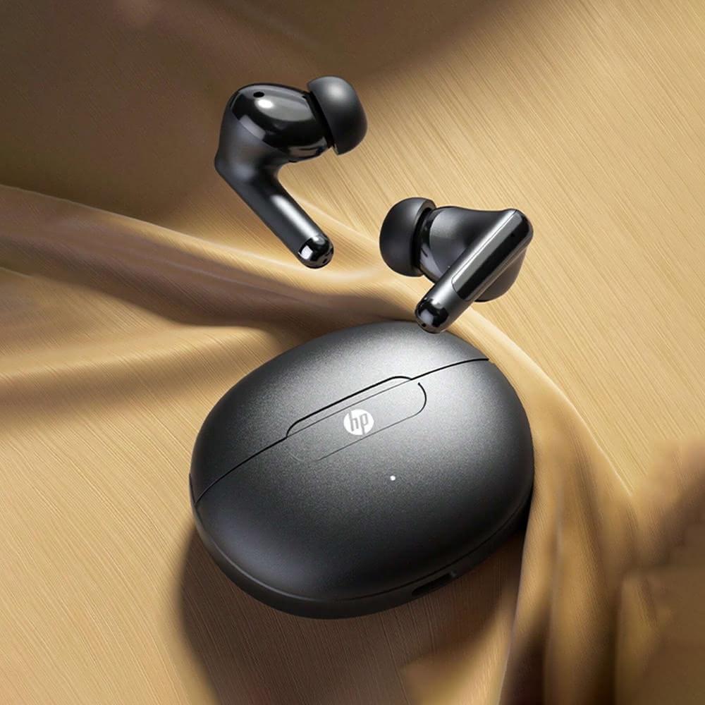 【HP 惠普】HP 惠普 HD1 真無線防水 ANC智能降噪 藍牙耳機 - 黑灰色