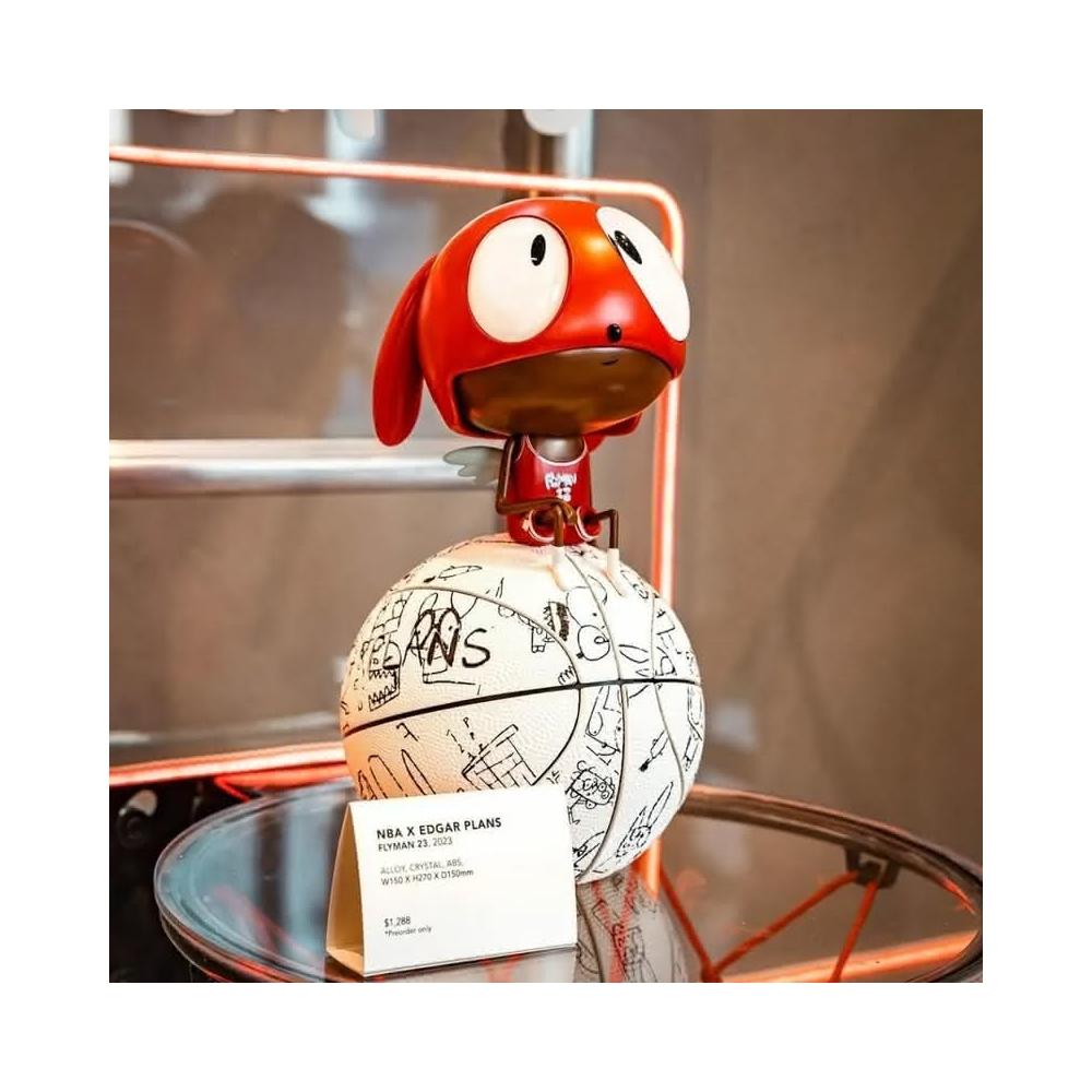 彫刻・オブジェ edgar plans NBA NBA 75th Anniversary set of 3 sculptures from Edgar Plans