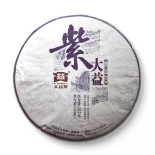 大益茶】大益普洱生茶357g 紫大益1501「茶有大益」