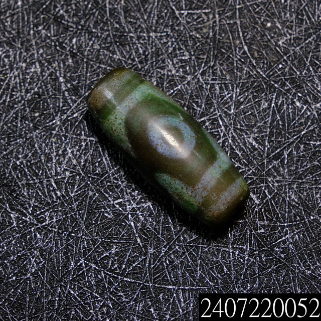 超希少老礦朱砂天珠‼️西蔵老礦朱砂龍紋一眼如来三眼天珠、虎牙天地天