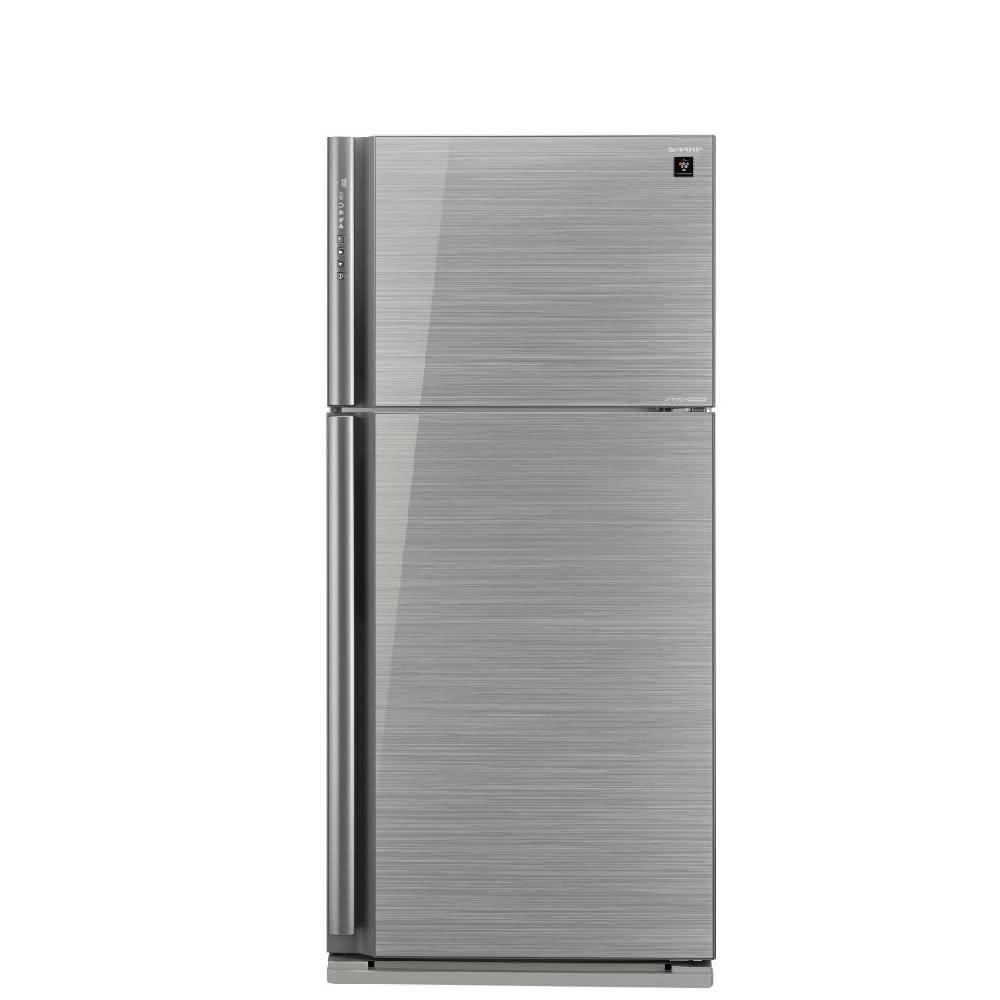 【SHARP 夏普】541公升雙門變頻玻璃鏡面冰箱SJ-GD54V-SL