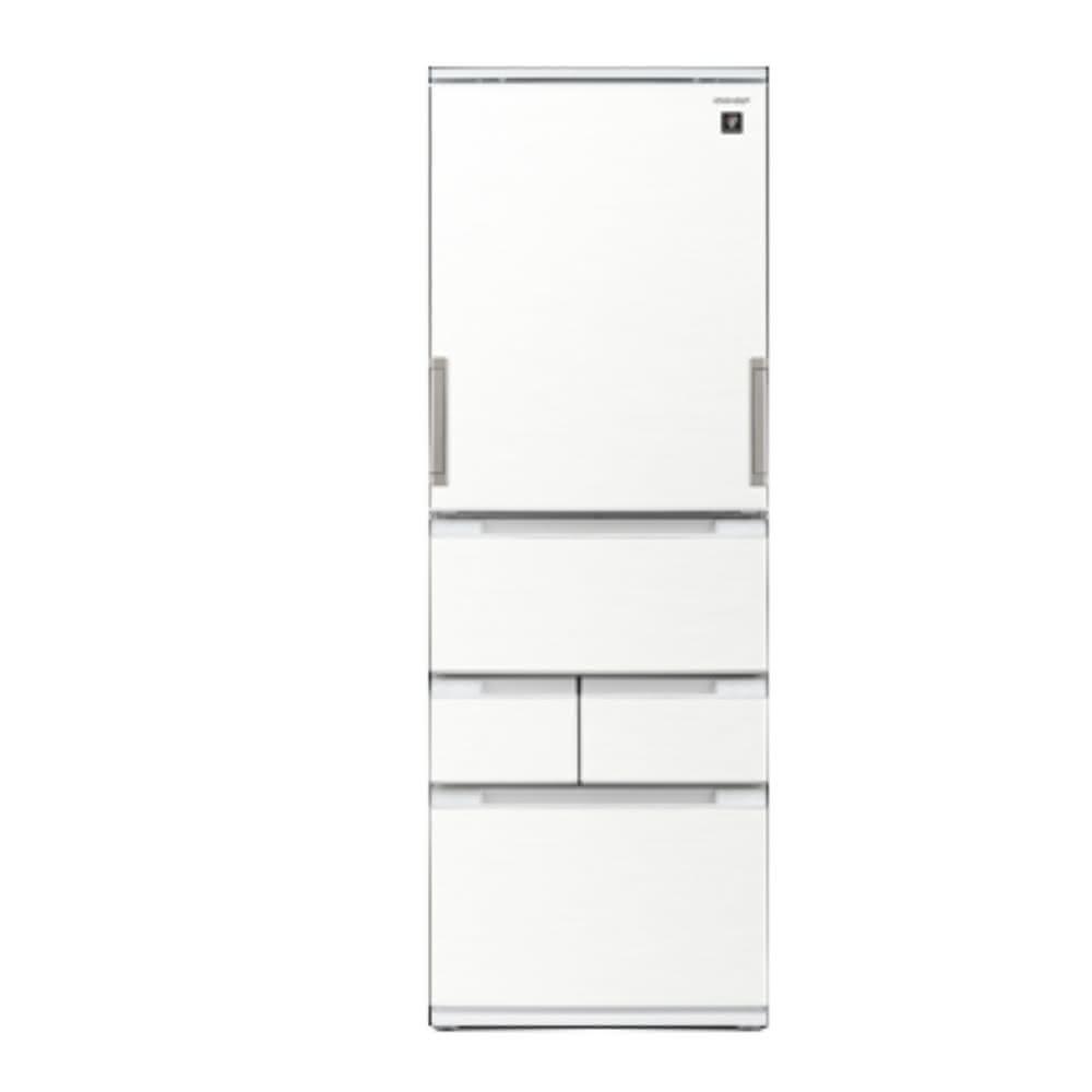 【SHARP 夏普】504公升自動除菌離子左右開任意門五門典雅白冰箱SJ-MW51KT-W