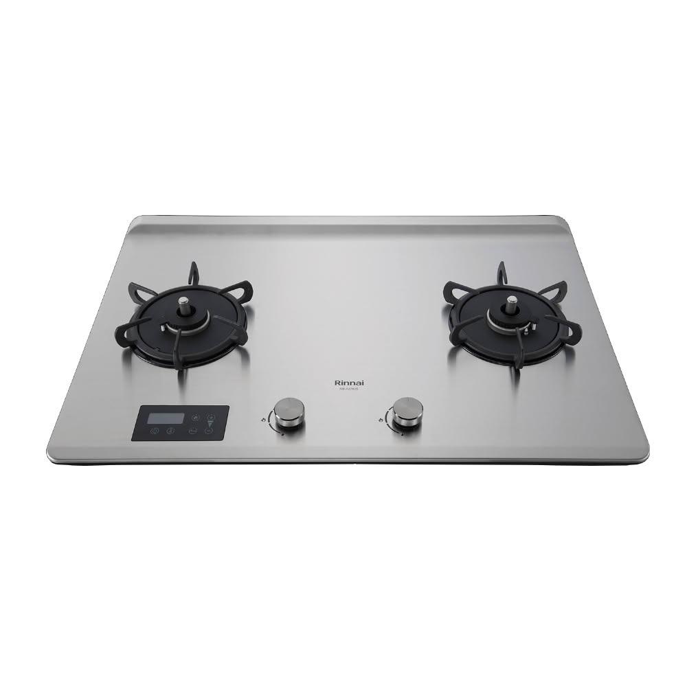 【林內】檯面式緻溫二口爐瓦斯爐桶裝瓦斯RB-A2760S-LPG 基本安裝