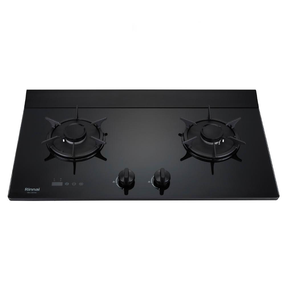 【林內】二口爐檯面爐LED定時瓦斯爐天然氣RB-L2620GB-NG1 基本安裝