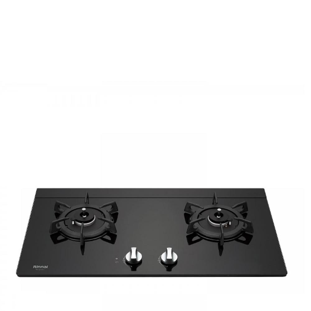 【林內】感溫二口爐檯面爐感溫爐(與RB-Q230G(B)同款)瓦斯爐天然氣RB-Q230G(B)_NG1 基本安裝